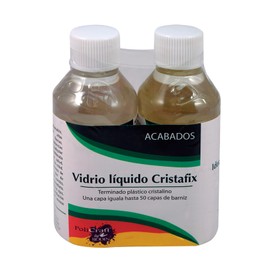 POLICRAFT JUEGO DE RESINA CRISTAFIX 250ML 905
