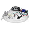 Rockville CCL6T 6" 70V Commercial Ceiling Speakers (4-Pack), White, High-Performance