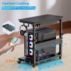 GreenForest Heavy Duty PC Stand, Gaming Computer Tower Cart with