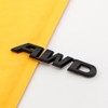 2pcs Metal Small AWD Emblem All Wheel Drive Logo Side