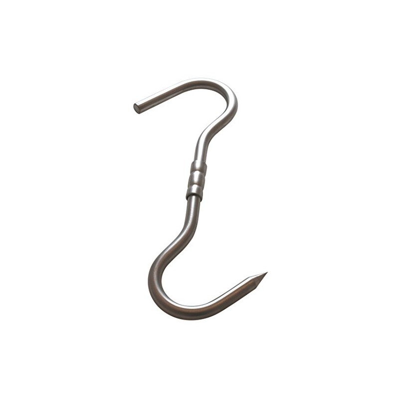 TAMLED Meat Hook Swivel Hook 28 cm Diameter 12 mm