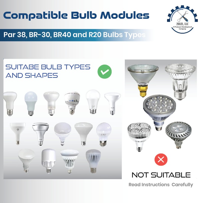 Light Bulb Changer for High Ceilings - Vacuum Operated High