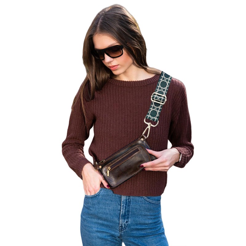 Traziewell Crossbody Bag Women's Wide Strap Adjustable Shoulder Strap Wide