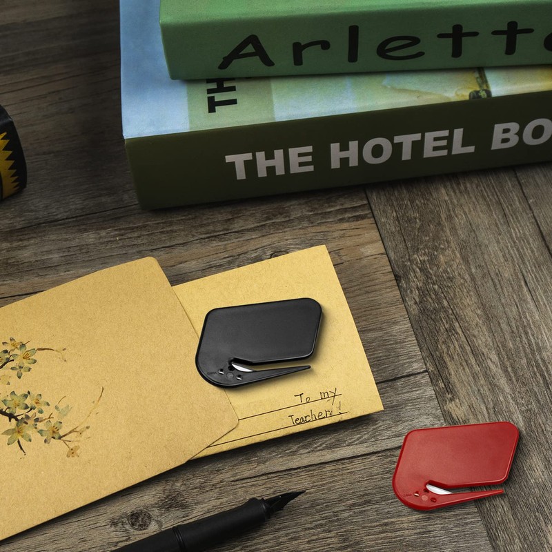 Letter Opener Envelope Slitter 4 Pack Letter Openers Plastic with