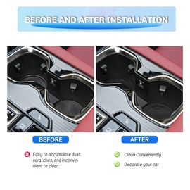 SXCY Fit for 2023 2024 Lexus RX 350 Door Slot Pad 2023 2024 RX Hybrid Non-Slip Gate Slot Mat For 2023 2024 Lexus RX Groove Pad 2024 RX 350 Cup Holder Inserts Center Console Liner 2024 RX (19pcs Black)