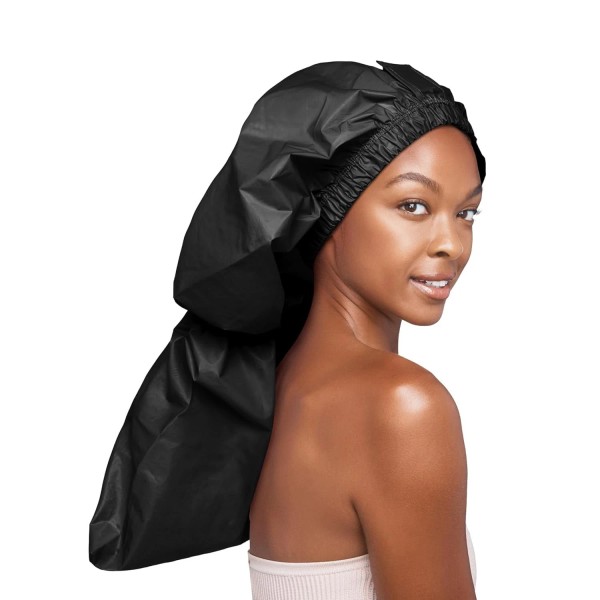 Red by Kiss Essential Super Large Waterproof Braid Shower Cap,