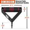 Heavy Duty Exercise Handles, Gym Cable Handles for Cable Machine