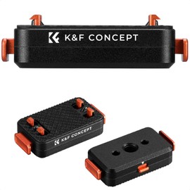 K&F CONCEPT Insta360 X5 Dedicated Magnetic Quick Release Mount for X5/Insta360 Ace Pro Quick Release Adapter with Safety Lock for 360 Degree Shooting
