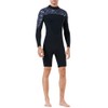 1.5MM Diving Onepiece Swimsuit Wetsuit Short Trousers for Snorkeling Surfing(Man