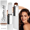 2-In-1 Concealer Cream Stick&Foundation,Colour Changing Foundation Stick for Mature Skin,Hydrating