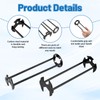 Huakaile 2 Pieces Multifunctional Sink Wrench Faucet Tool, Faucet Wrench