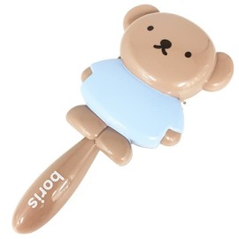 Shobido 387018 Miffy Die-Cut Hairbrush Boris Natural Series
