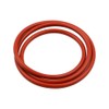 Tiardey Red Reusable Lid Latch Strap Rubber Band for Slow