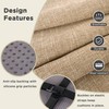 AddGrace Anti-Slip Bar Stool Cushions Square Bar Stool Seat Cushions