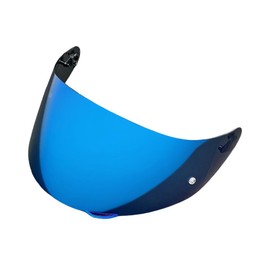 K1 Face Shield Uv-Protected for AGV K1, K1S, K3SV, K5, K5S Helmet Shield Visor Windshield (Ice Blue-Day use only)