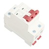 DC Miniature Circuit Breaker 2P 63A DC500V 6000A Breaking Capacity