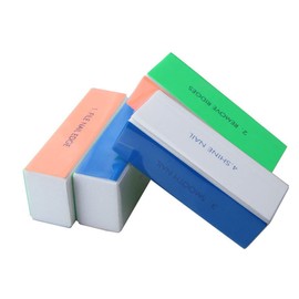 Ipetboom 10pcs Four-sided Nail Buffers for Gentle Polishing Nail Art Tool for Professionals and Learners for Manicure Anytime Anywhere