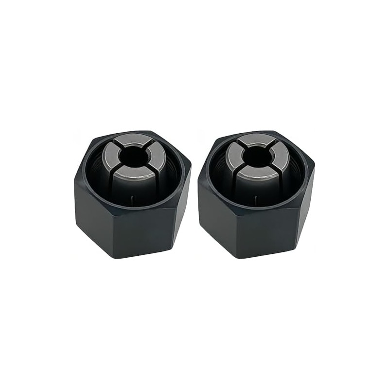 (2 Pack) 1/4" Router Collet 6.35mm For Dewalt DW621 DW616