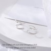 Double Hoop Earrings for Women Teen Girls Single Piercing Double