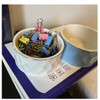 Aewill Ceramic Paper Clip Holder Ceramic Paper Clip Dispenser Organizer