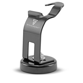 STAHLWERK MIG MAG Welding Torch Holder with Magnetic Base, Universal Burner Holder for All MIG Burners such as MB-15 AK, MB-25 AK, Black