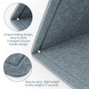 Large Bulletin Felt Board,60 x 35 Inches Decorative Felt Pin
