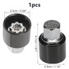 Oiieco 1PCS Anti Theft Car Locking Wheel Nut Key 524