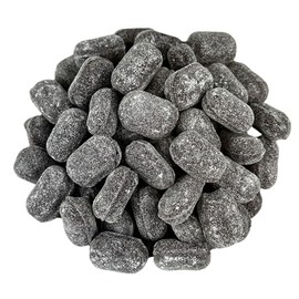 Old-Fashioned Sanded Licorice Drops Hard Candy, 1 Pound
