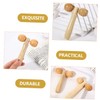 KOMBIUDA Hand Massager Tool Wood Facial Roller for Soreness Relief