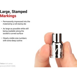 TEKTON 3/8 Inch Drive x 10 mm 6-Point Socket | SHD12110