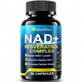 Suplemento NAD+ para mujeres y hombres – Resveratrol, complejo de urolitina A y CoQ10, apoya la energía celular – alternativa NMN y NMNH – Envejecimie