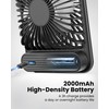 Koonie Desk Fan, Ultra Quiet 2.5-11h Battery Operated Small USB