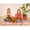 Teddy Hermann 91390 Teddy Hazelnut Brown 34 cm, Cuddly Toy,