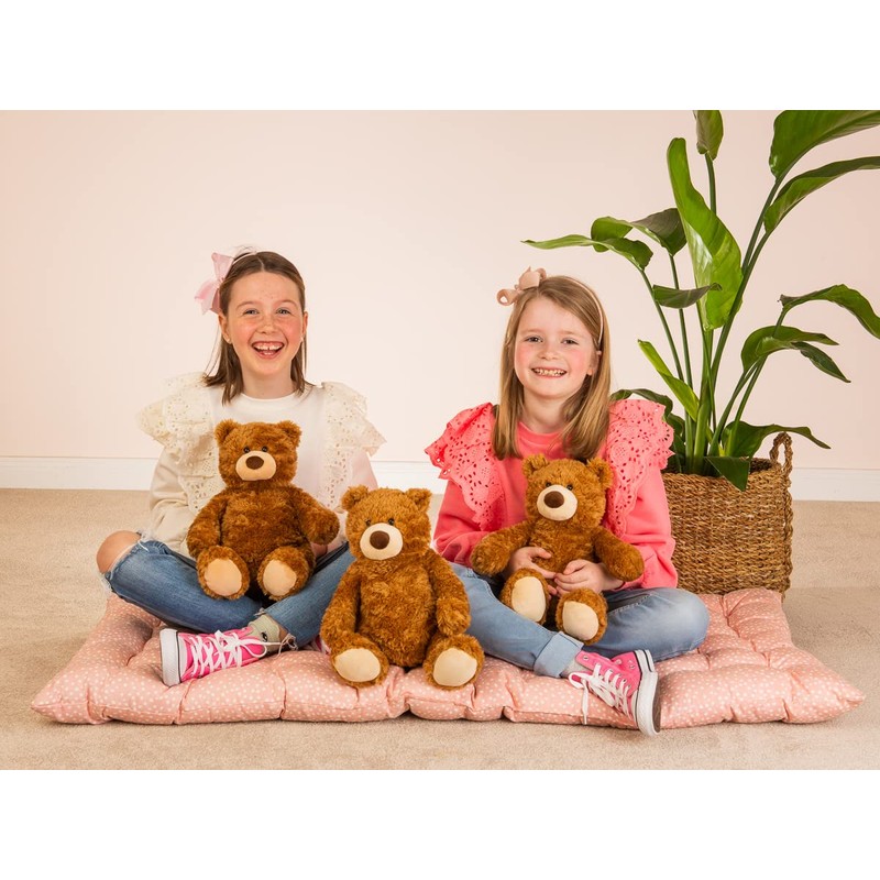 Teddy Hermann 91390 Teddy Hazelnut Brown 34 cm, Cuddly Toy,
