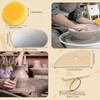 Fidqiog 15 Pcs Pottery Tools, Polymer Clay Tool Kit Set