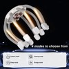 Electric Claw Head Massager with Heating 4 Modes Red LED