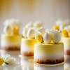 3.5 Inch Mini Cake Boards: 100pcs Golden Round Mousse Cupcake