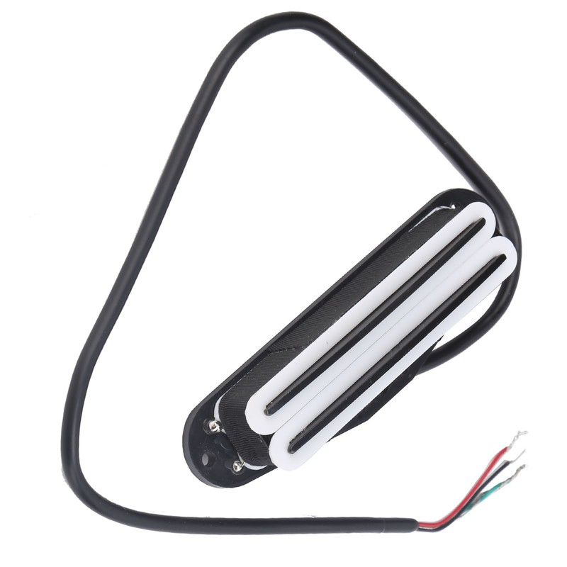 11K Dual Hot Rail Humbucker Pickup Ceramic Magnet ABS Electric