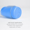 Ubbi Sunsqueeze Sunscreen Applicator, Refillable Roll On, Soft Silicone Bristles