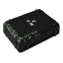 TACMOLLE Rooftop Cargo Carrier, 21 Cubic Feet Waterproof Roof Rack Cargo Bag, Anti-Slip Heavy Duty Roof Bag for All Vehicles