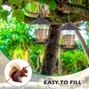 Hanging Bird Feeder, Foldable Bird Feeder, Hanging Bird Feeder, Weatherproof