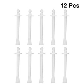 Men's Suits Spatula Nose Applicator Sticks Spatulas for Nostril Nasal Cleaning Ear Hairs Eyebrow Facial Hair Removal Tools 12pcs Men Spatula Set Men Suit