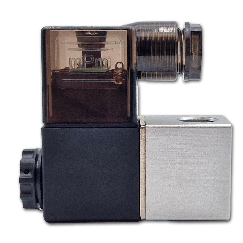 Pneumatic Valve 2/2 Way 1/4 Inch 12 Volt Solenoid Valve