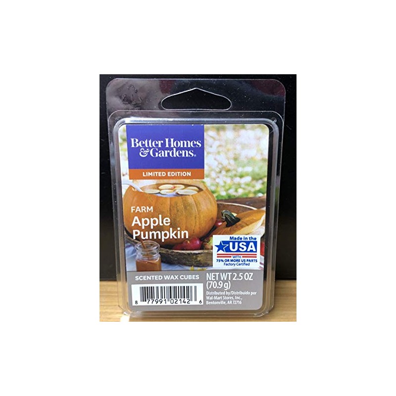 Better Homes and Gardens Farm Apple Pumpkin Scented Wax Cubes
