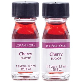 LorAnn Cherry SS Flavor, 1 dram bottle (.0125 fl oz - 3.7ml - 1 teaspoon) - 2 Pack