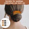 18 x Hair Combs, Black, White, Dark Brown, Achieve a