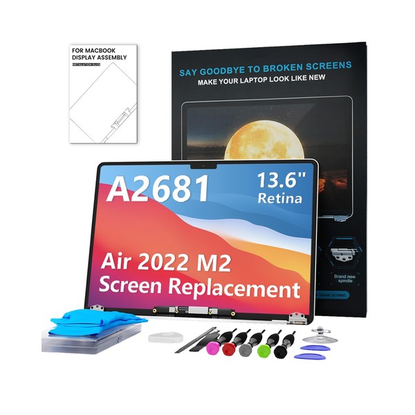 LHM A2681 Screen Replacement for MacBook Air 2022 13.6" M2