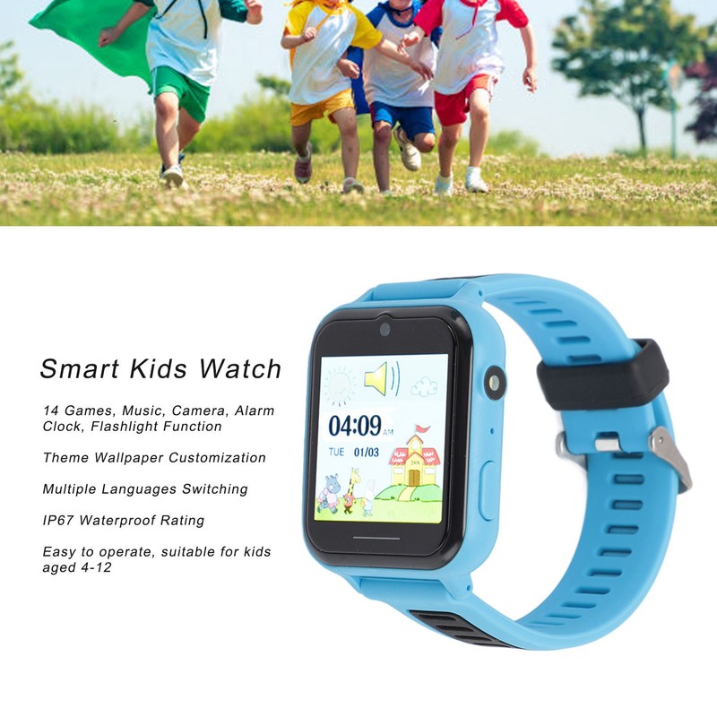 Kids Smart Watch with 14 Games Music Video Camera Alarm