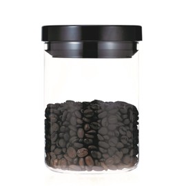 HARIO (ハリオ) Coffee Canister M Black MCNR-200-B