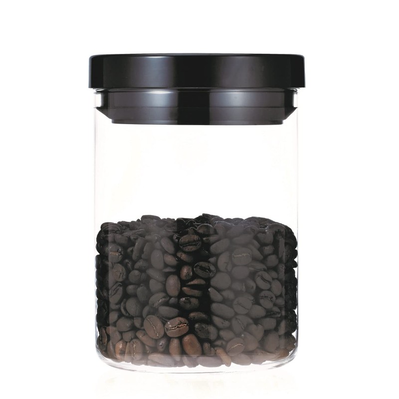 HARIO (ハリオ) Coffee Canister M Black MCNR-200-B